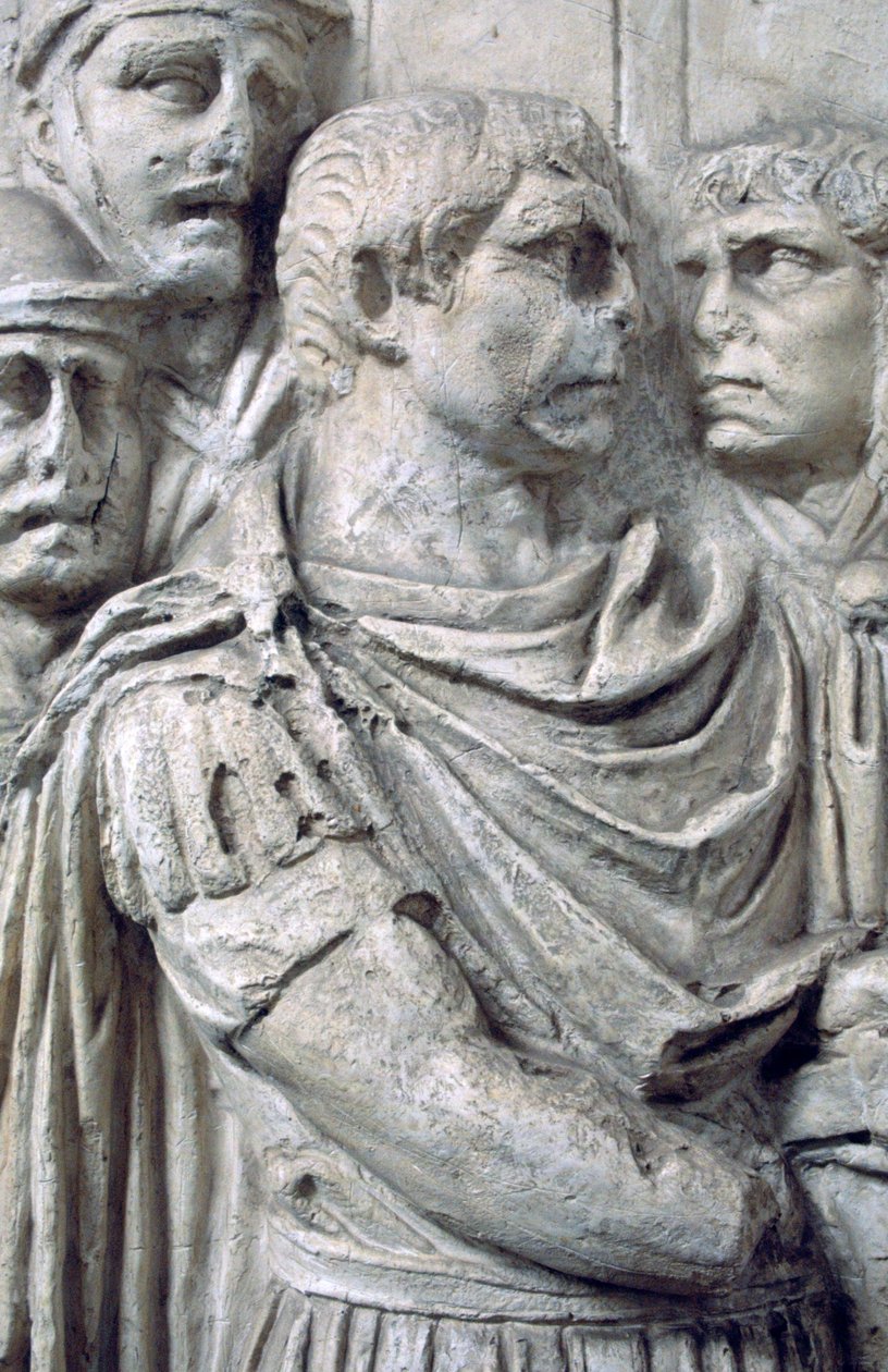 Kaiser Trajan, Trajanssäule, Rom von Unbekannt