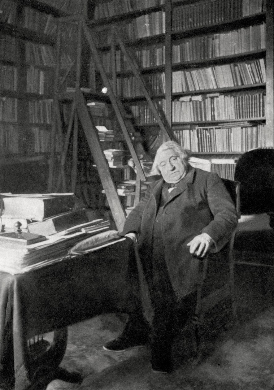 Ernest Renan, französischer Philosoph und Schriftsteller, 1890 von Unbekannt