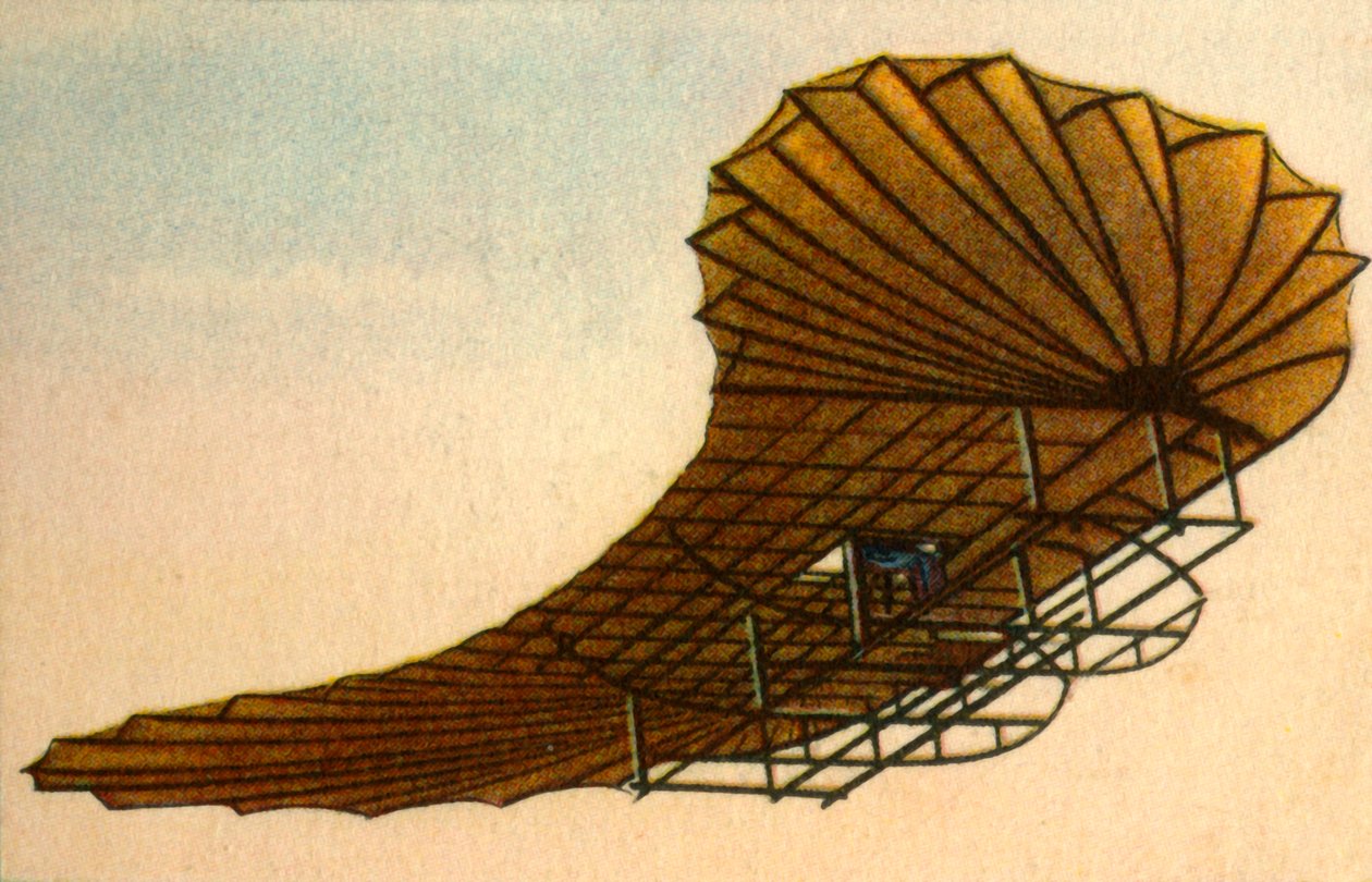 Etrichs Zanonia-Gleiter, 1906, 1932 von Unbekannt