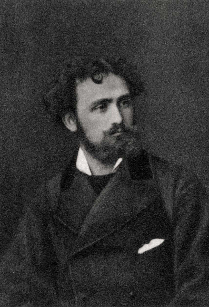 Eugène Delacroix, französischer Künstler, 1854 von Unbekannt