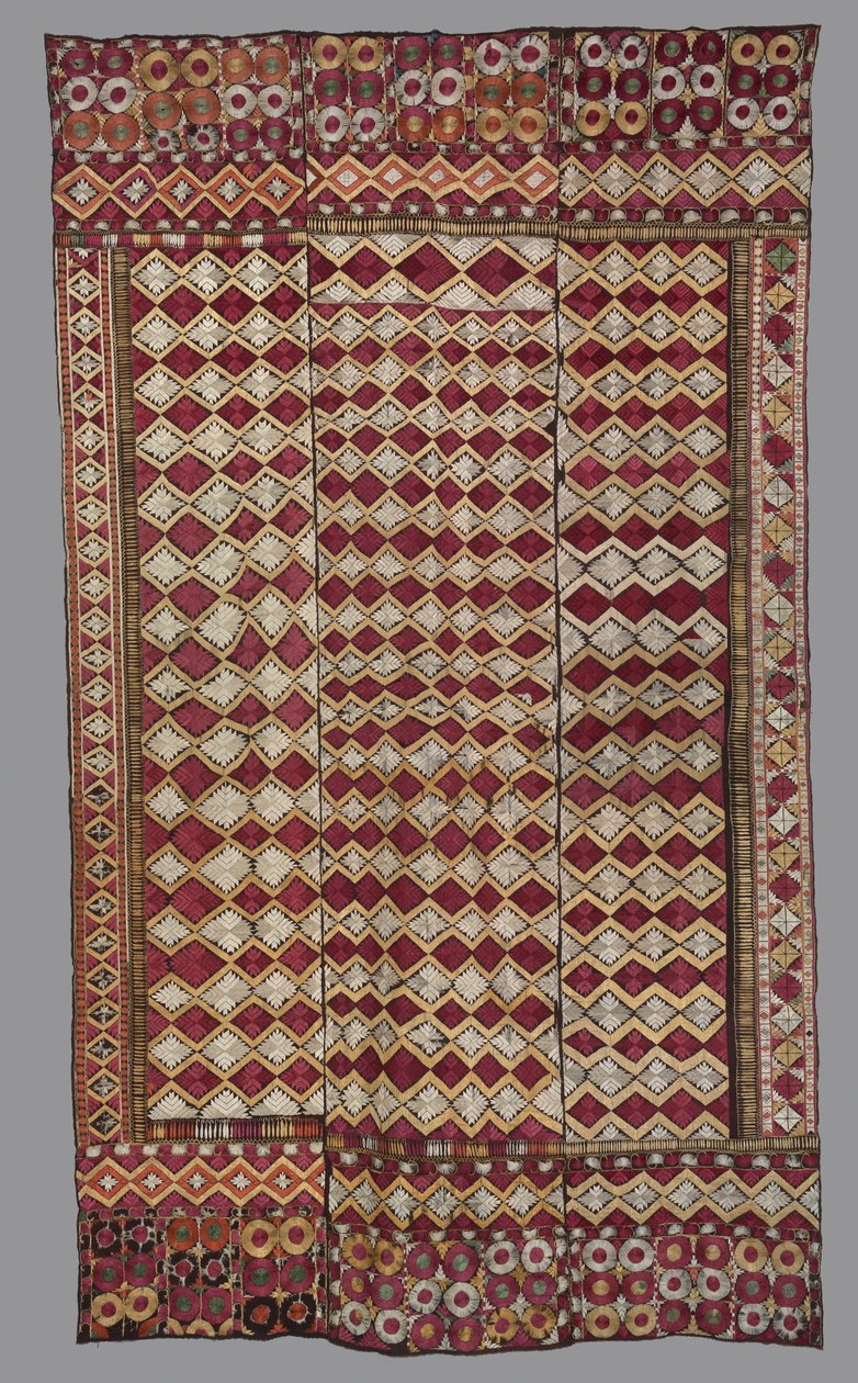 Phulkari-Arbeit, ca. 1875-1900 von Unbekannt