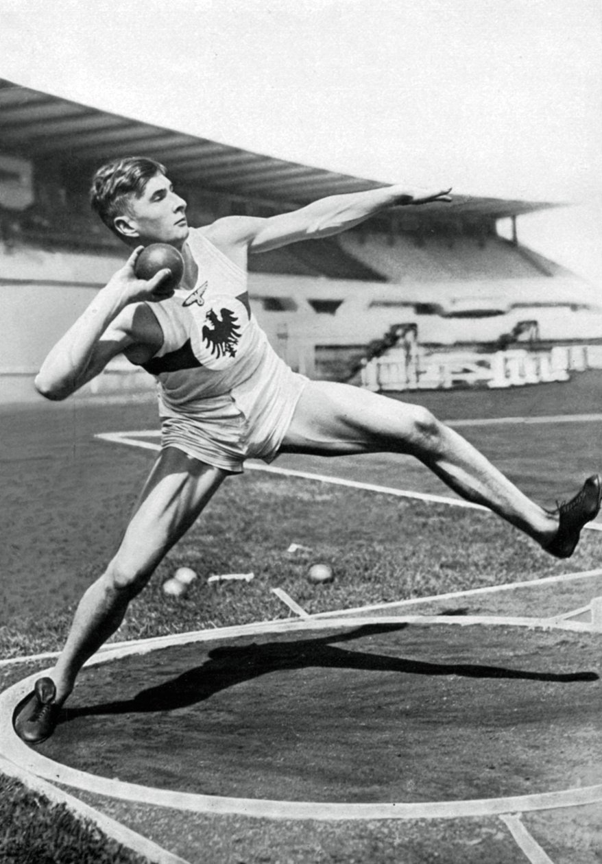 Hans Heinrich Sievert, deutscher Athlet von Unbekannt