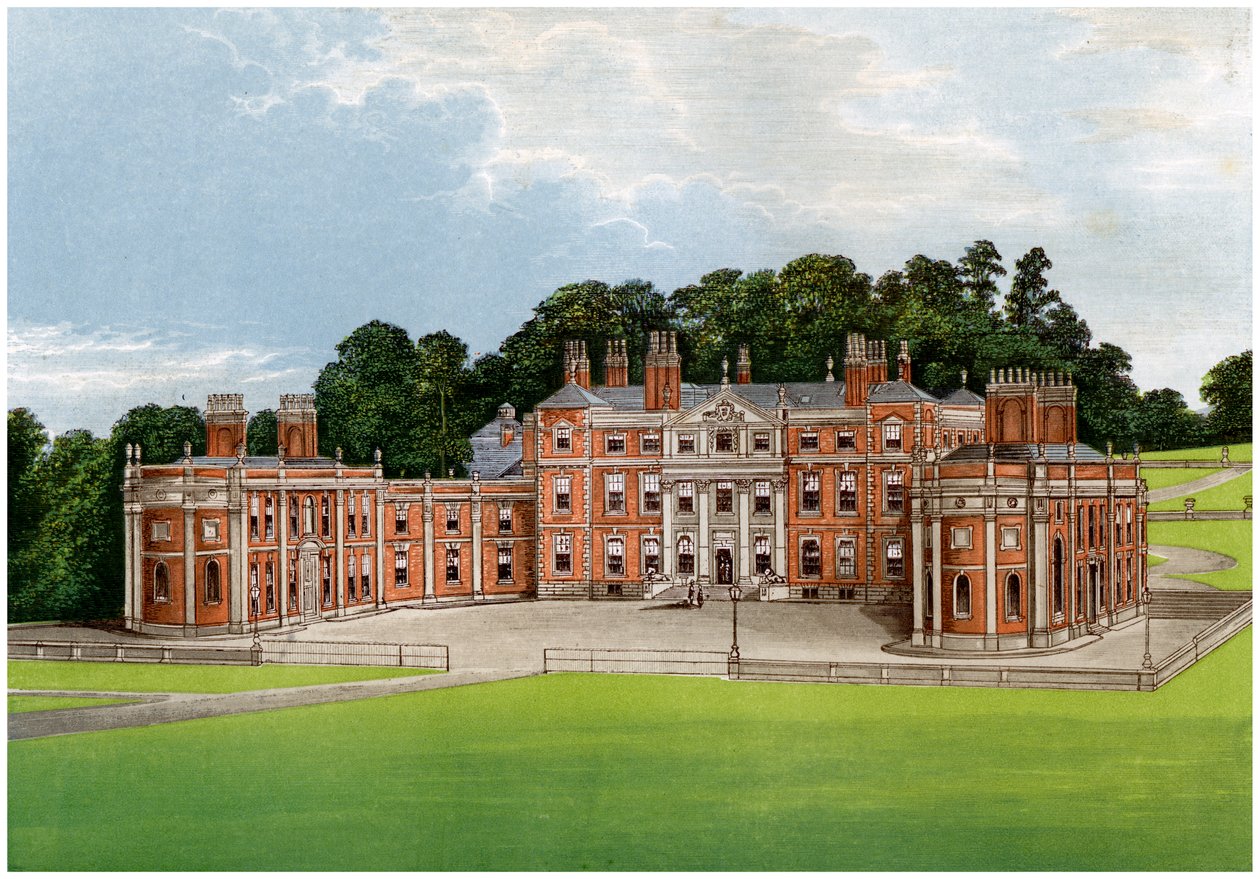 Hawkestone, Heim von Viscount Hill, ca. 1880 von Unbekannt