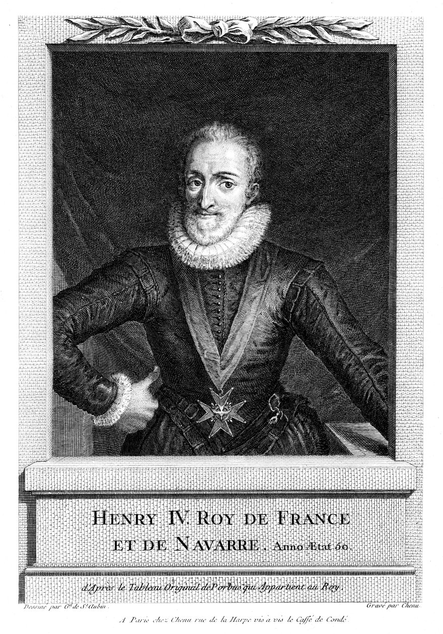 Heinrich IV., König von Frankreich von Unbekannt
