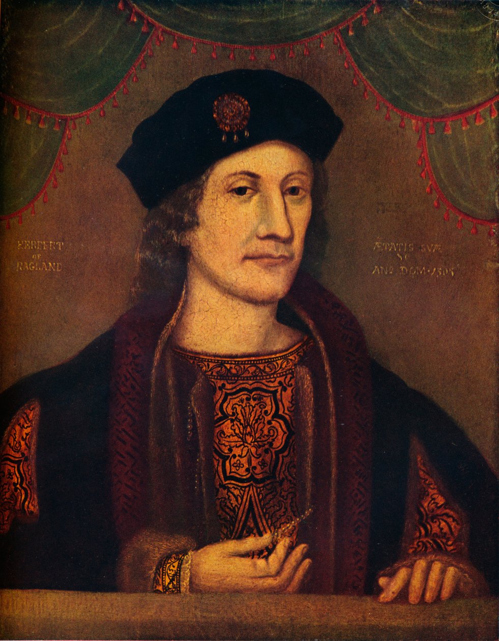 Herbert von Raglan Charles Somerset, Baron, ca. 1480-1500, 1911 von Unbekannt