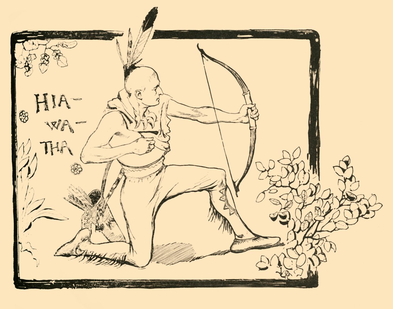 Hiawatha, 1882 von Unbekannt