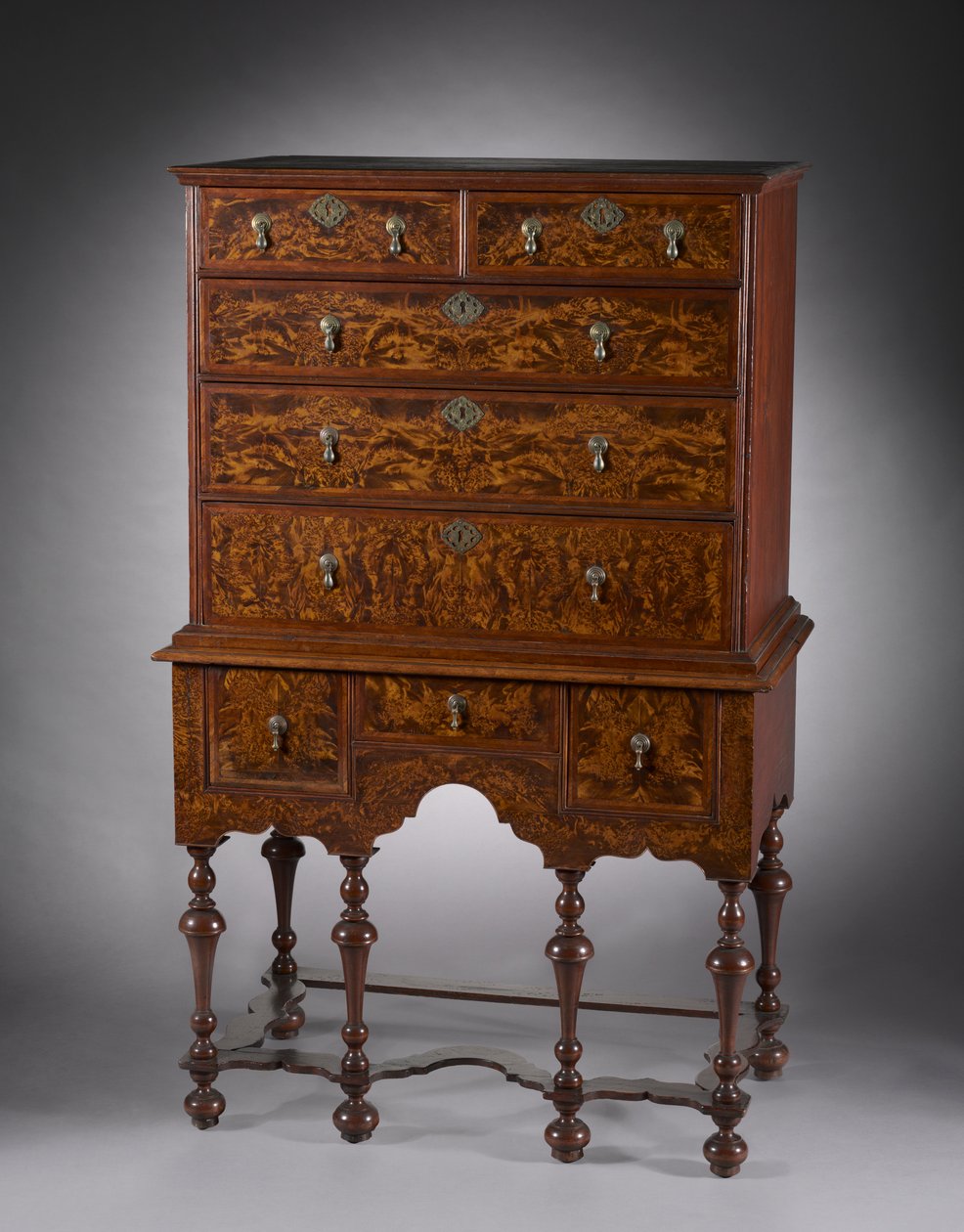 Highboy, 1700-1720 von Unbekannt