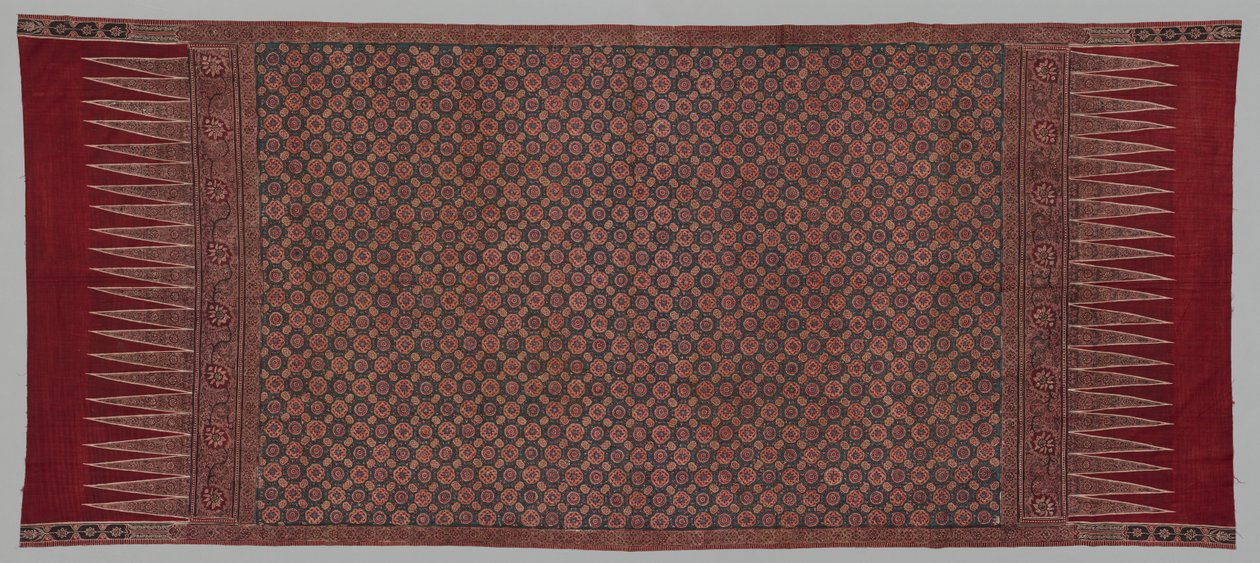 Hüftwickel Tapis, 1800-1850 von Unbekannt