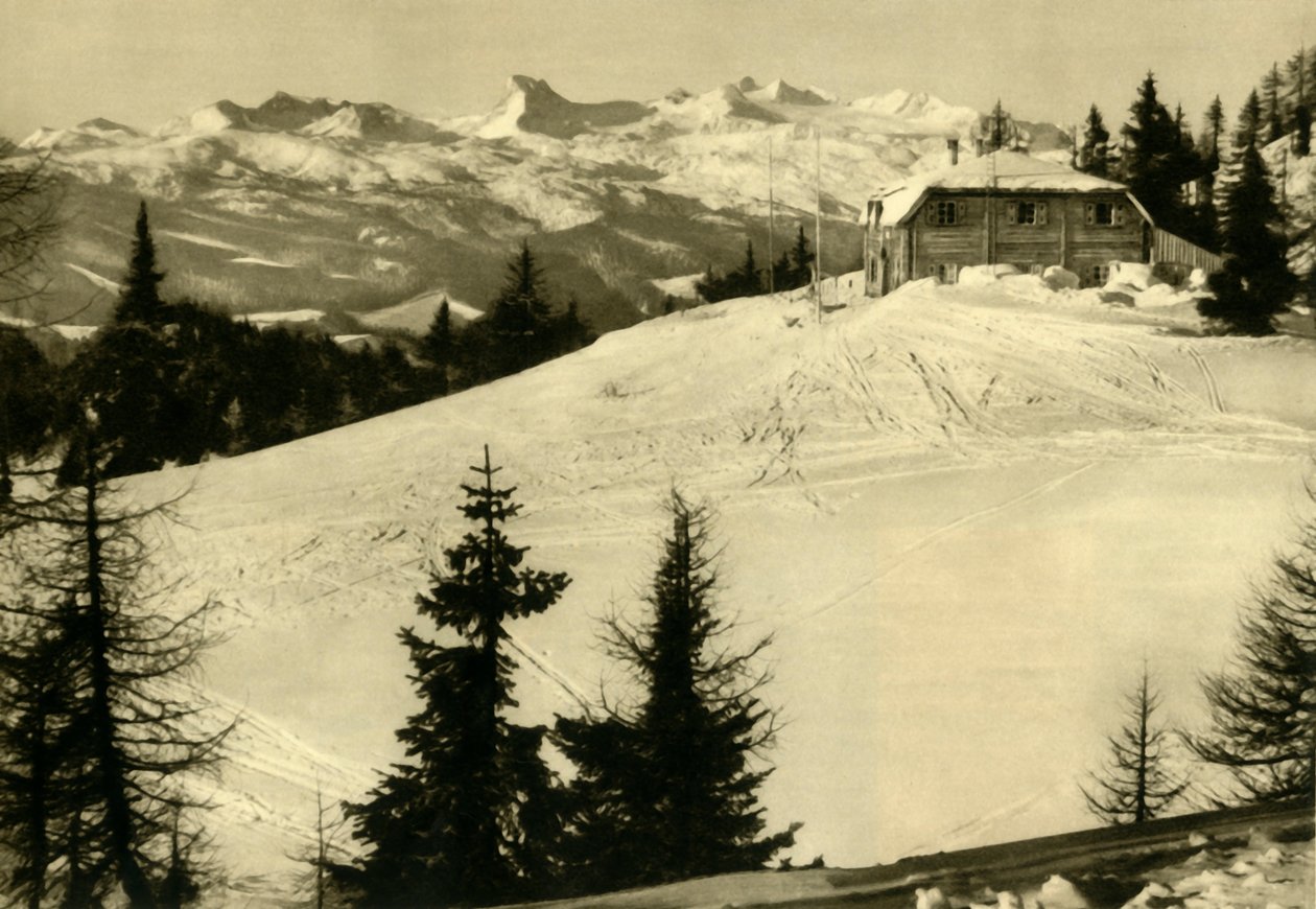 Hollhaus, Dachstein, Steiermark, Österreich, ca. 1935 von Unbekannt
