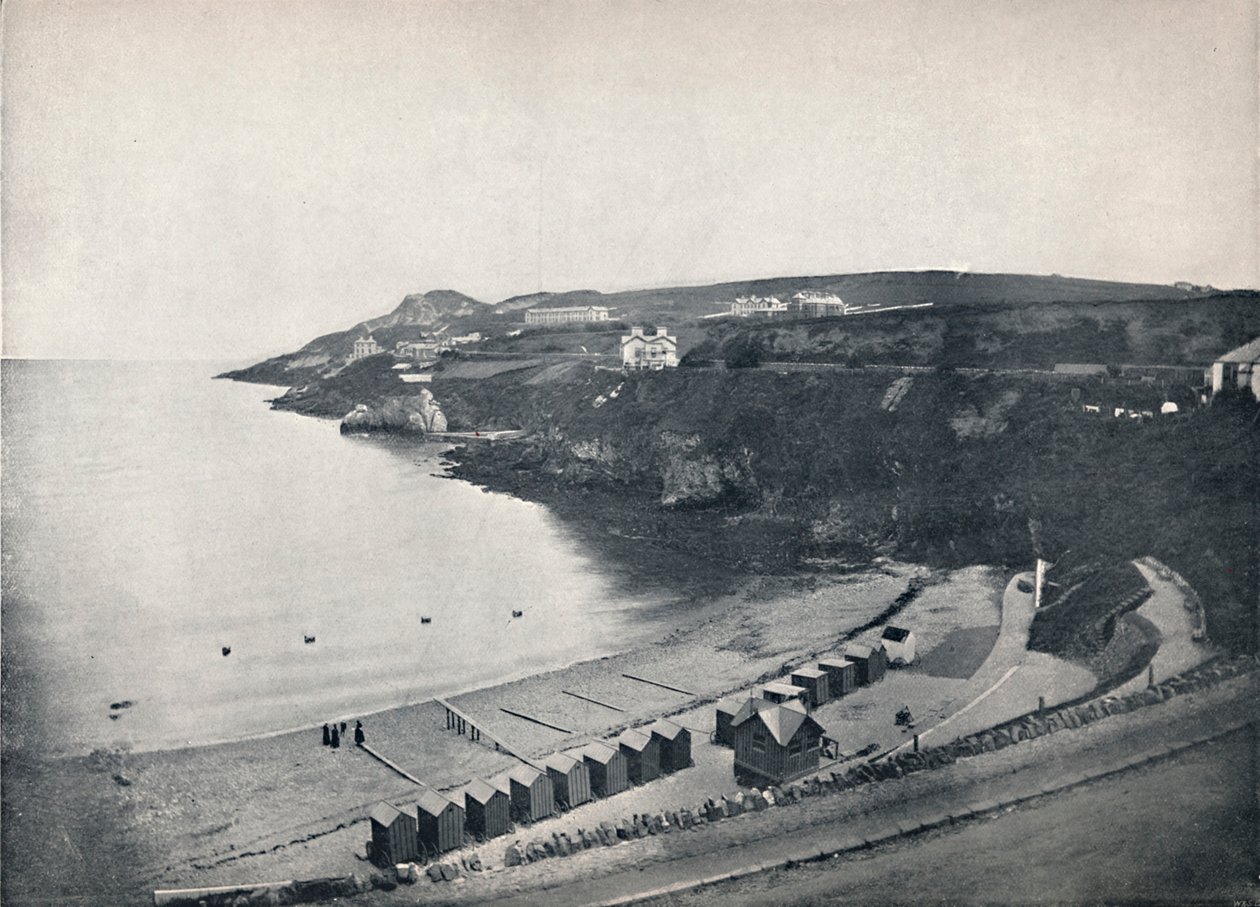 Howth - Der Badeplatz, 1895 von Unbekannt