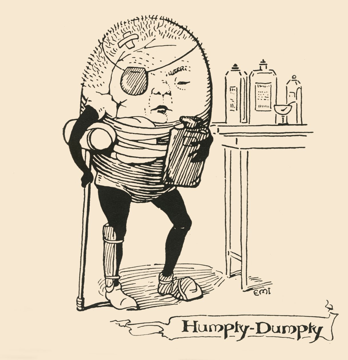 Humpty-Dumpty von Unbekannt