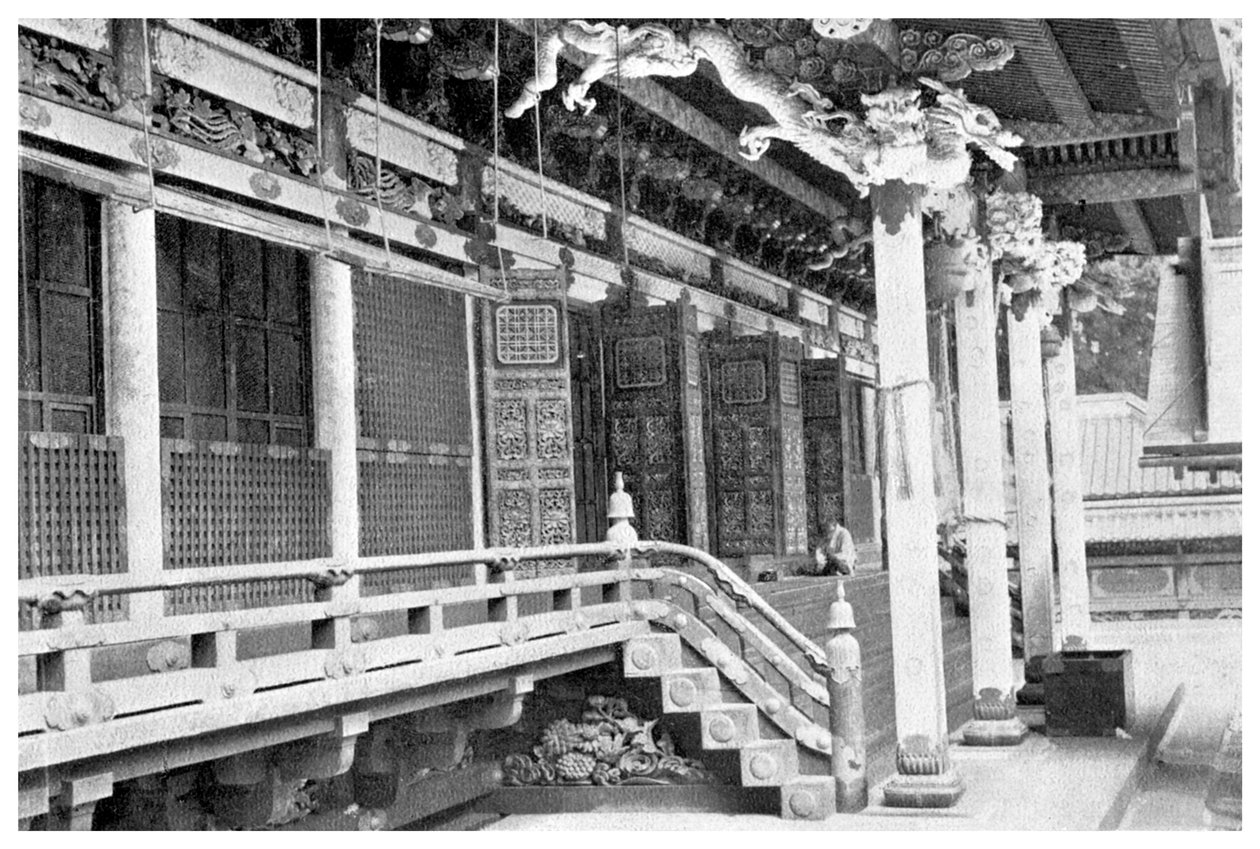 Ieyasu-Tempel, Japan, 1904 von Unbekannt
