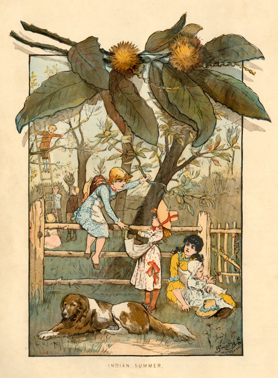 Indian Summer, 1883 von Unbekannt