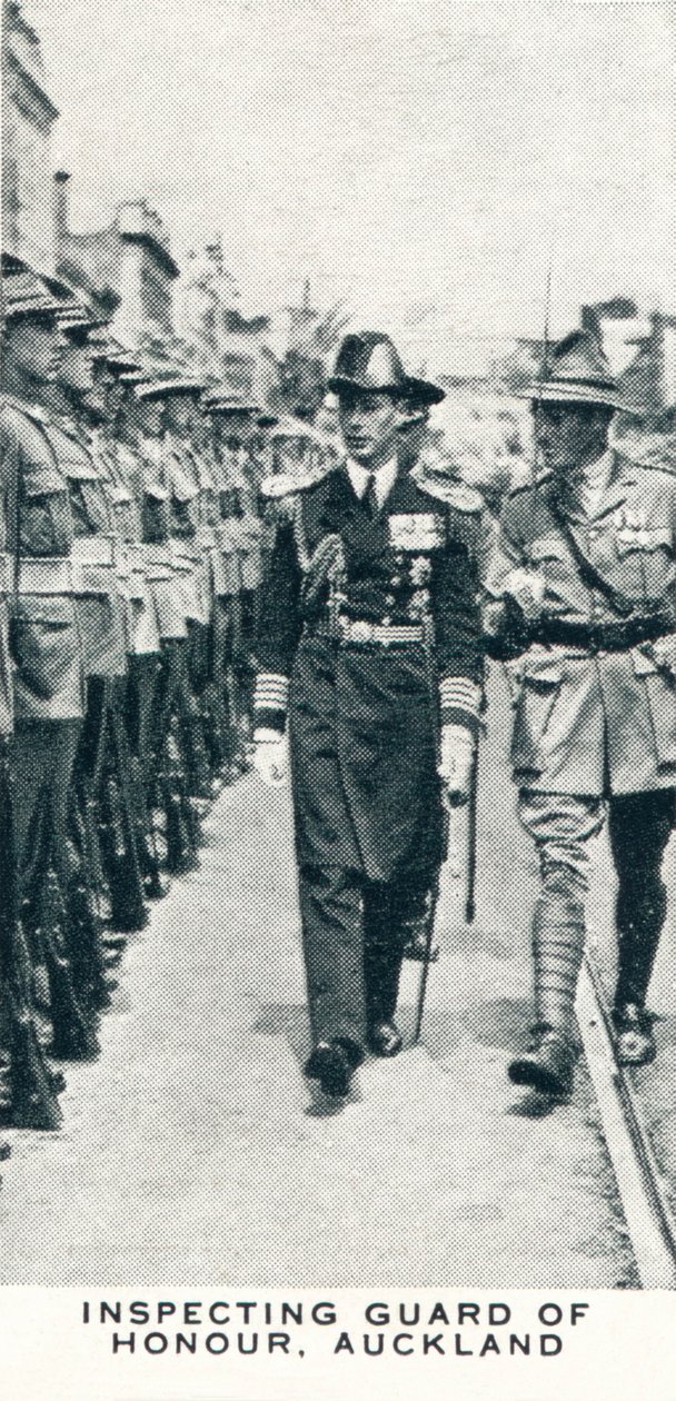 Inspektion der Ehrenwache, Auckland, 1927-1937 von Unbekannt