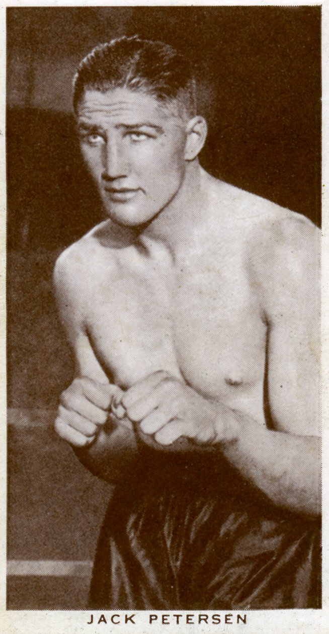 Jack Petersen, walisischer Boxer, 1938 von Unbekannt