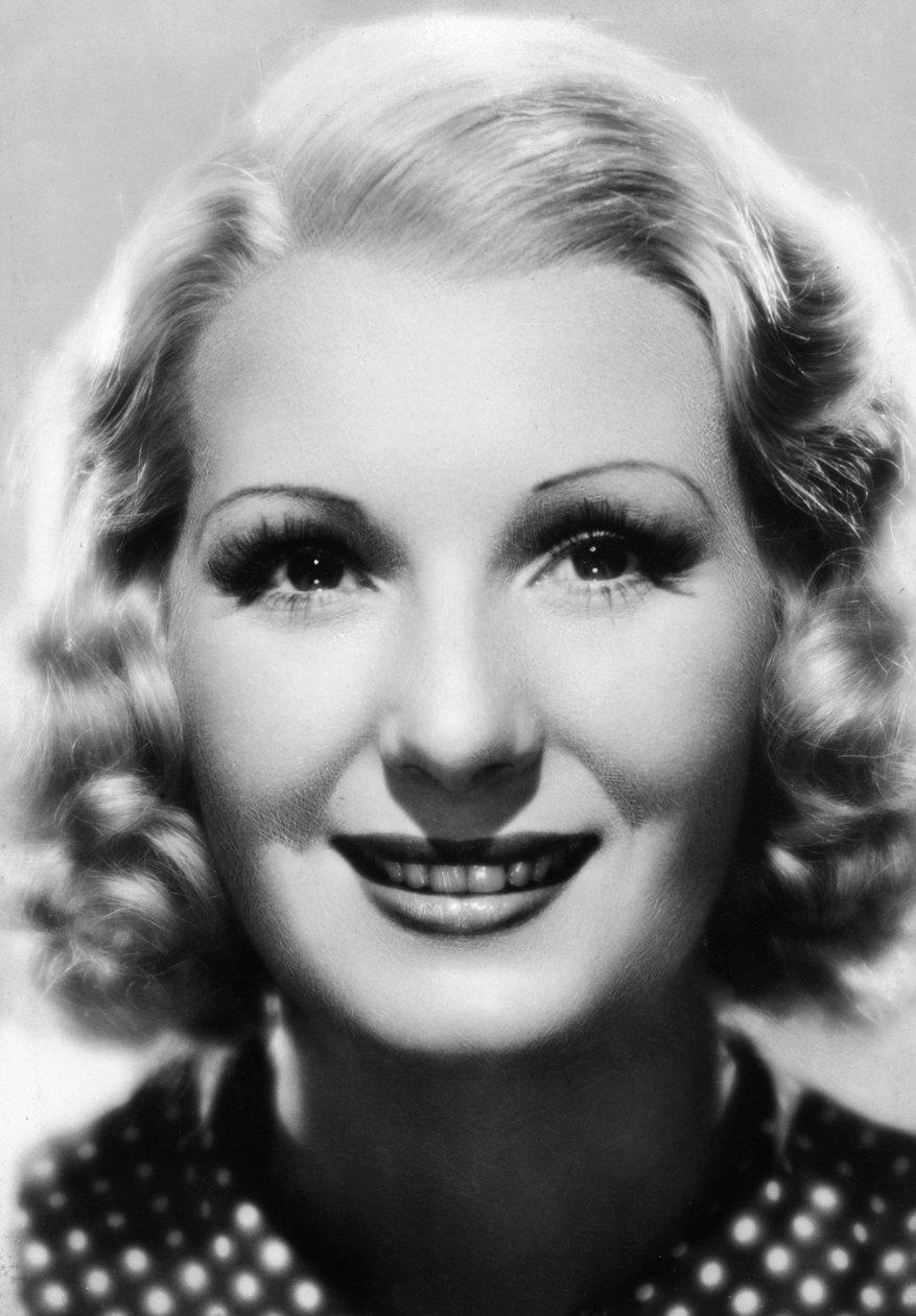 Jean Harlow 1911-1937, amerikanische Schauspielerin, ca. 1930er-1940er von Unbekannt