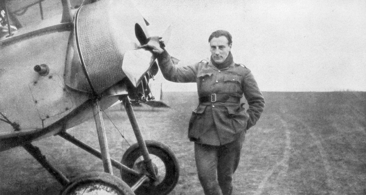 Jean Navarre, französischer Pilot, 1916 von Unbekannt
