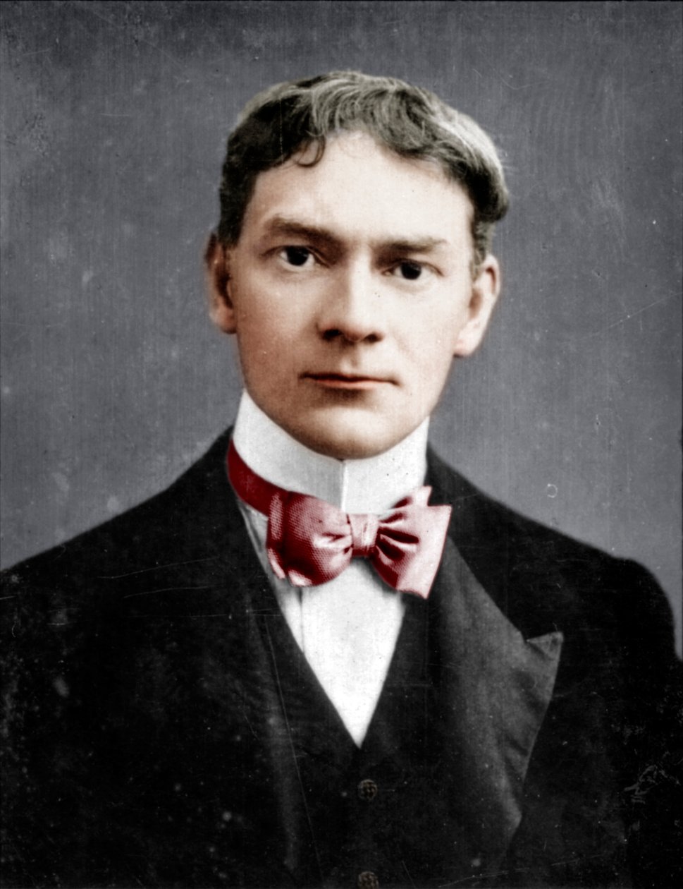 Jerome K. Jerome, 1859-1927, englischer Autor, 1894-1907 von Unbekannt