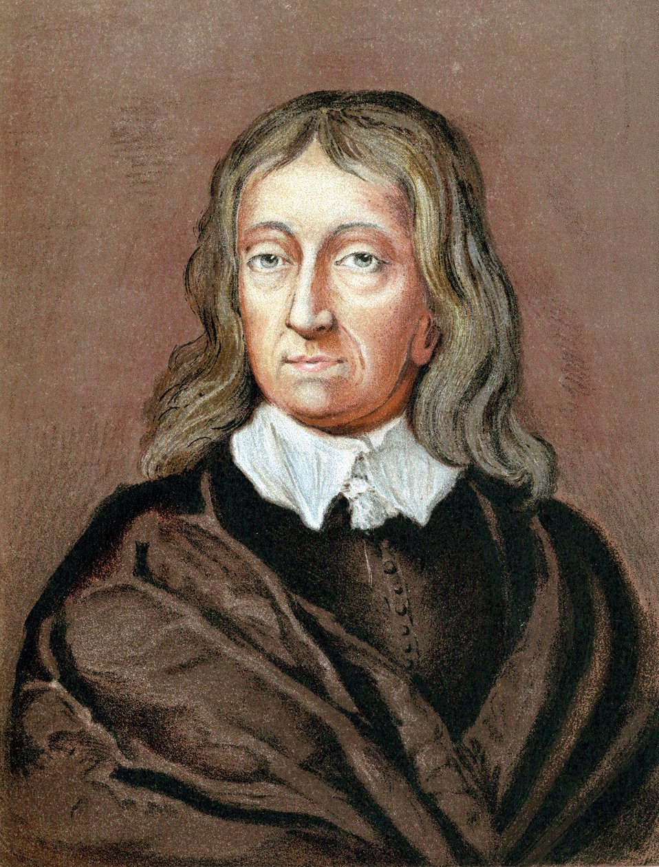 John Milton 1608-1674, englischer Dichter, ca. 1645-1674 von Unbekannt