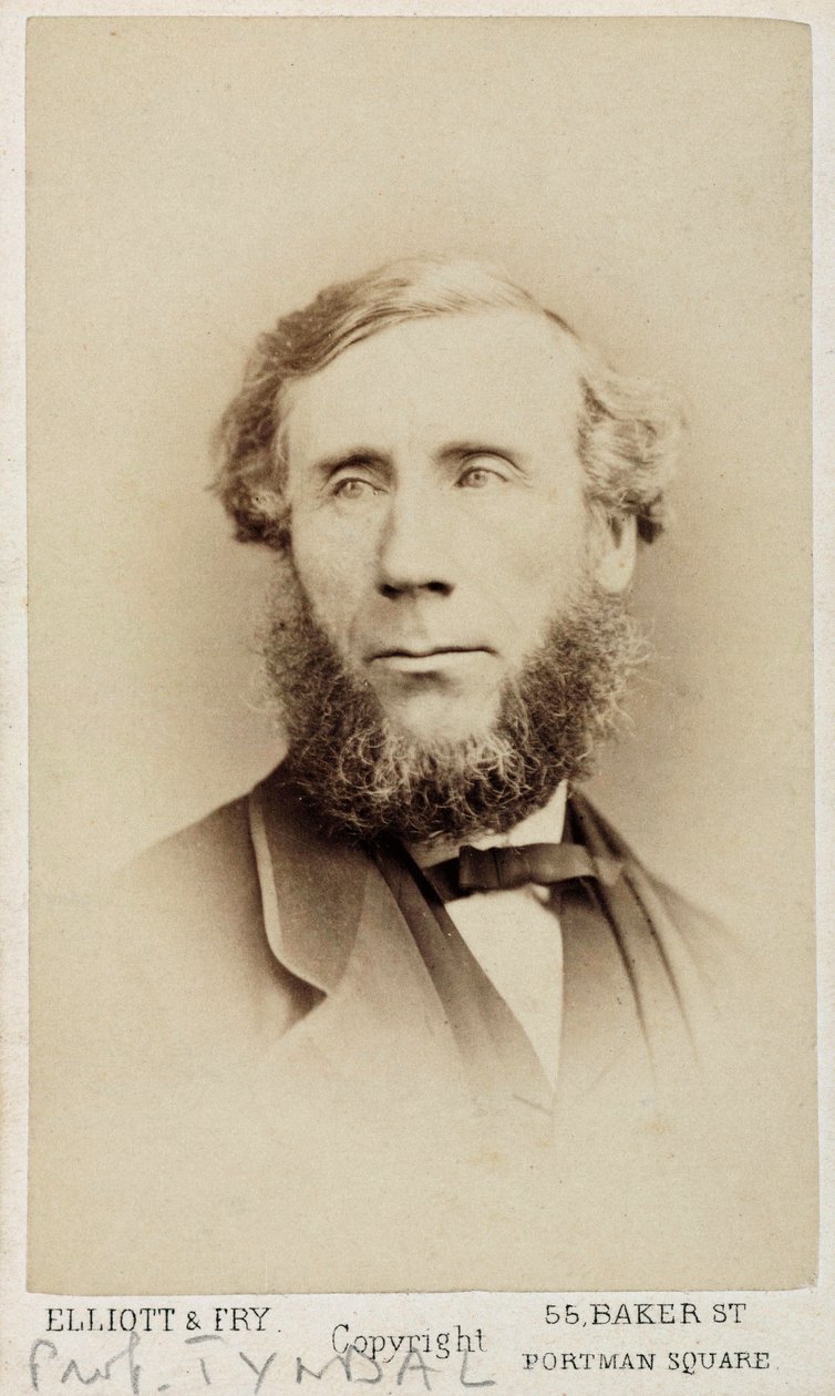 John Tyndall, irischer Physiker, um 1875 von Unbekannt