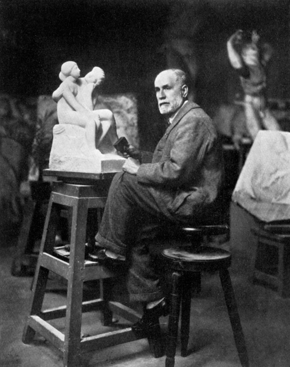 Joseph-Antoine Bernard 1866-1931, französischer Bildhauer, 1931 von Unbekannt