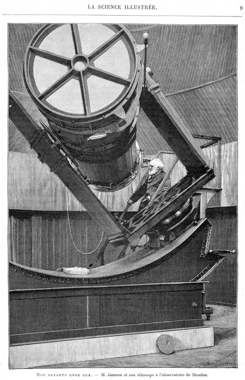 Jules Pierre César Janssen, französischer Astronom, 1893 von Unbekannt