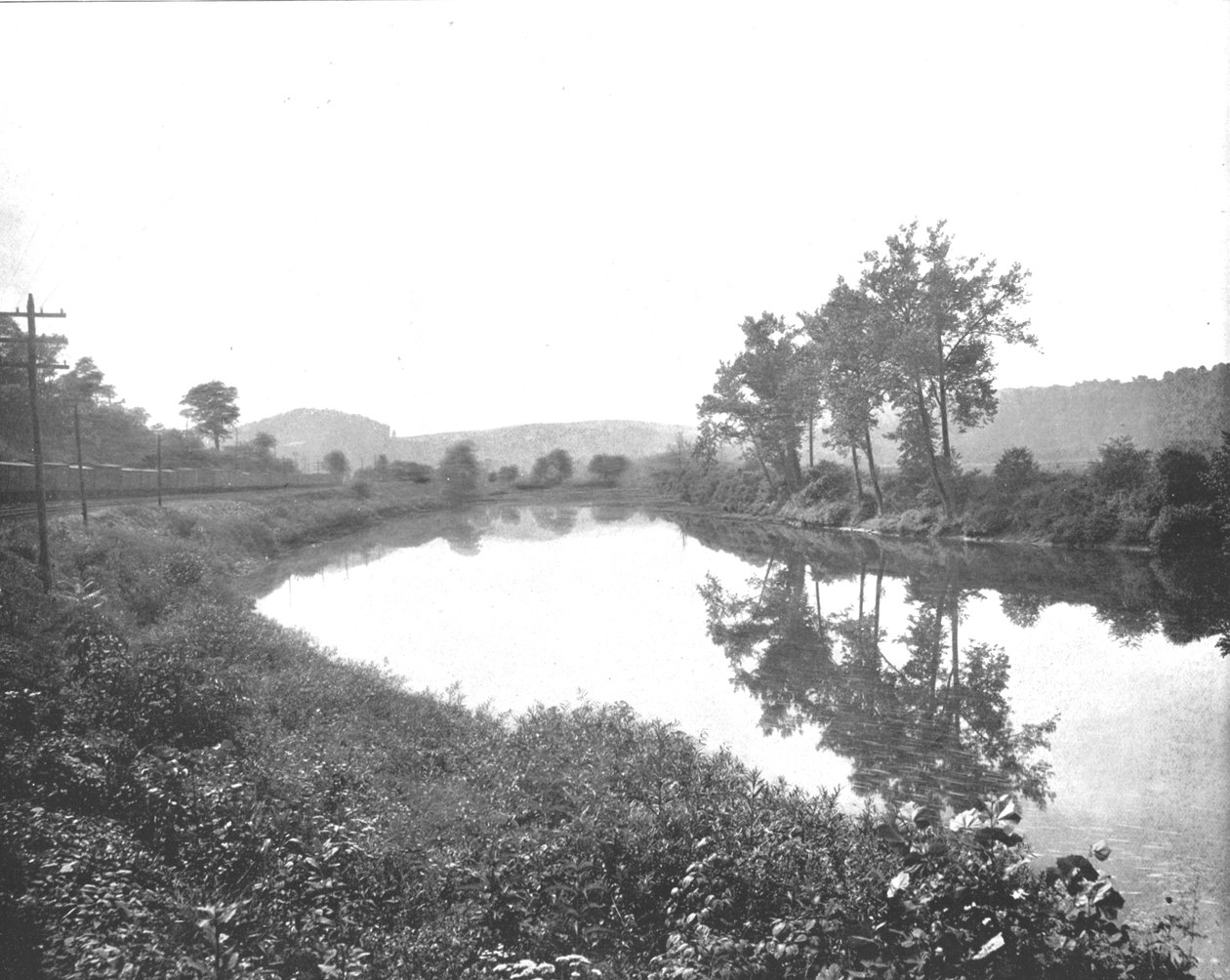 La Colle Blick nach Westen, Pennsylvania Railroad, USA von Unbekannt