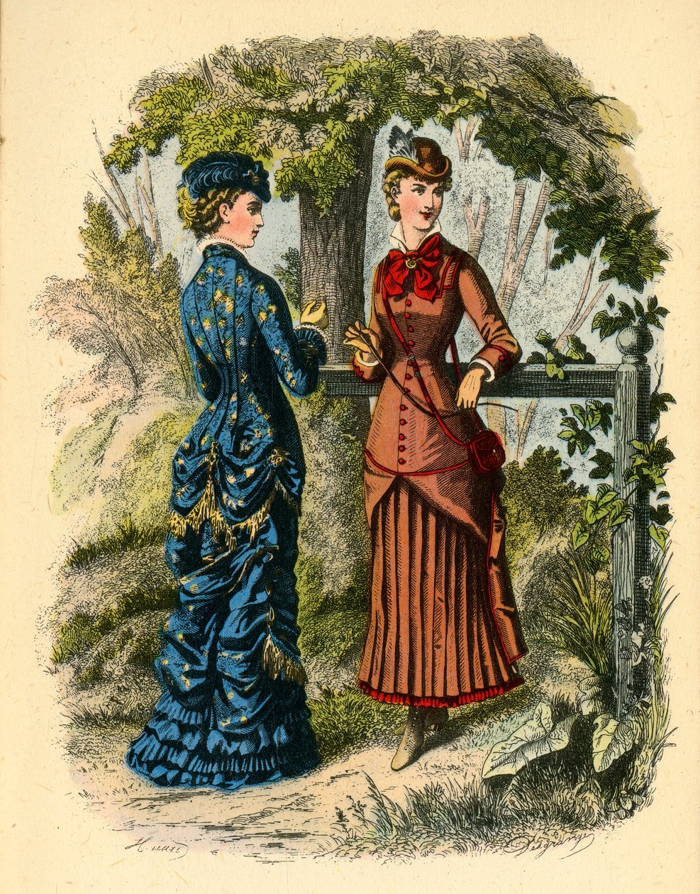 La Mode Illustrée, 1880, 1943 von Unbekannt
