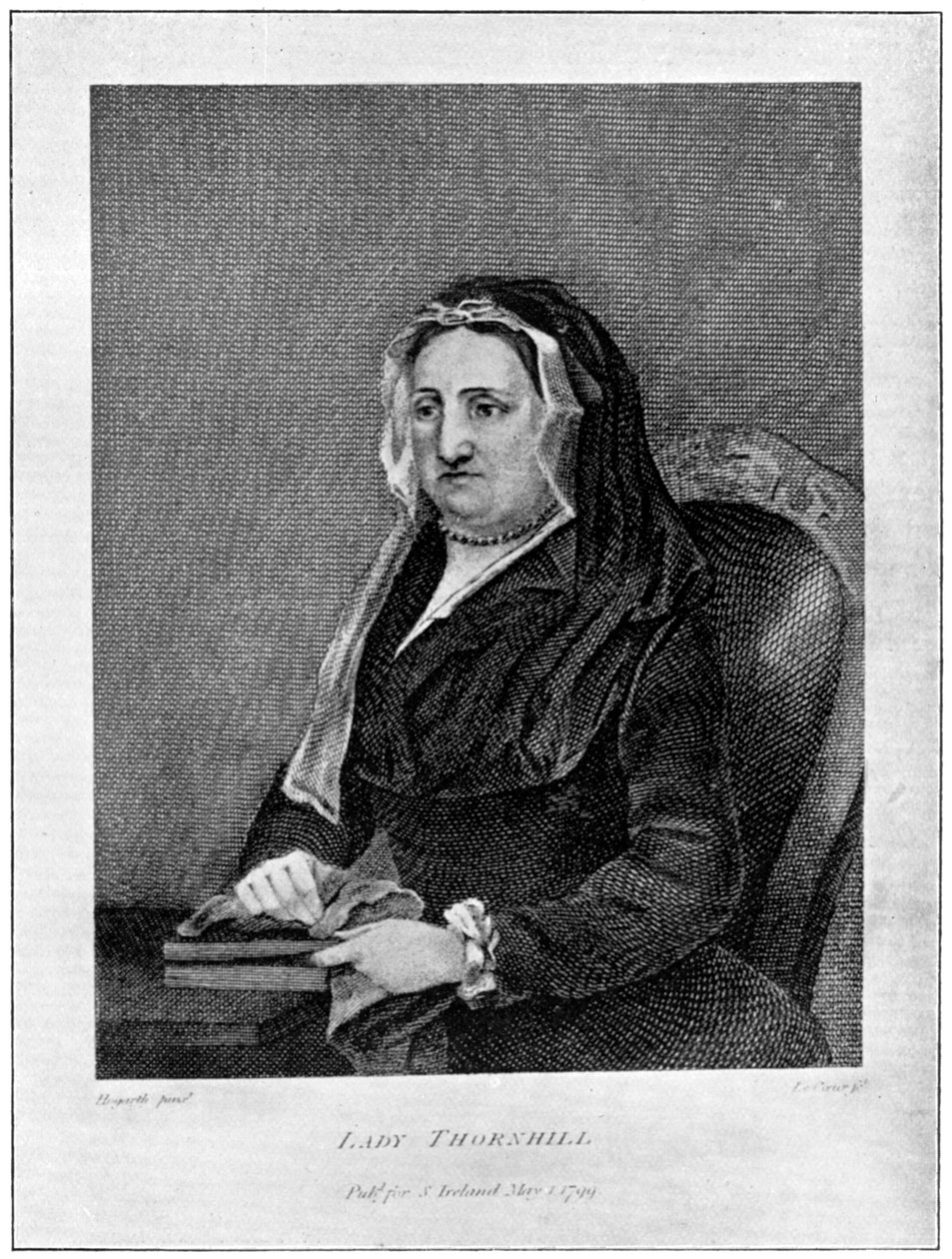 Lady Thornhill, 1799 von Unbekannt