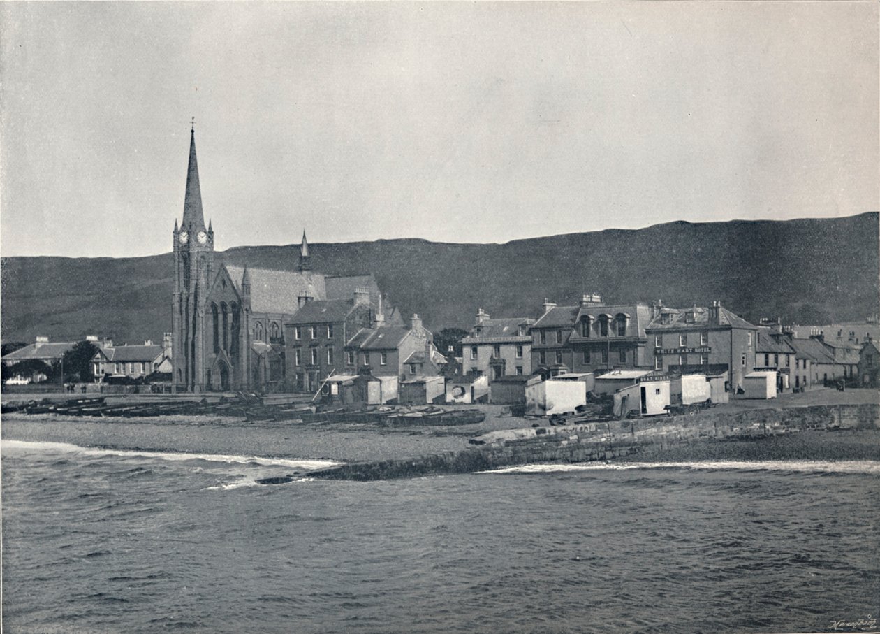 Largs - Vom Meer aus, 1895 von Unbekannt