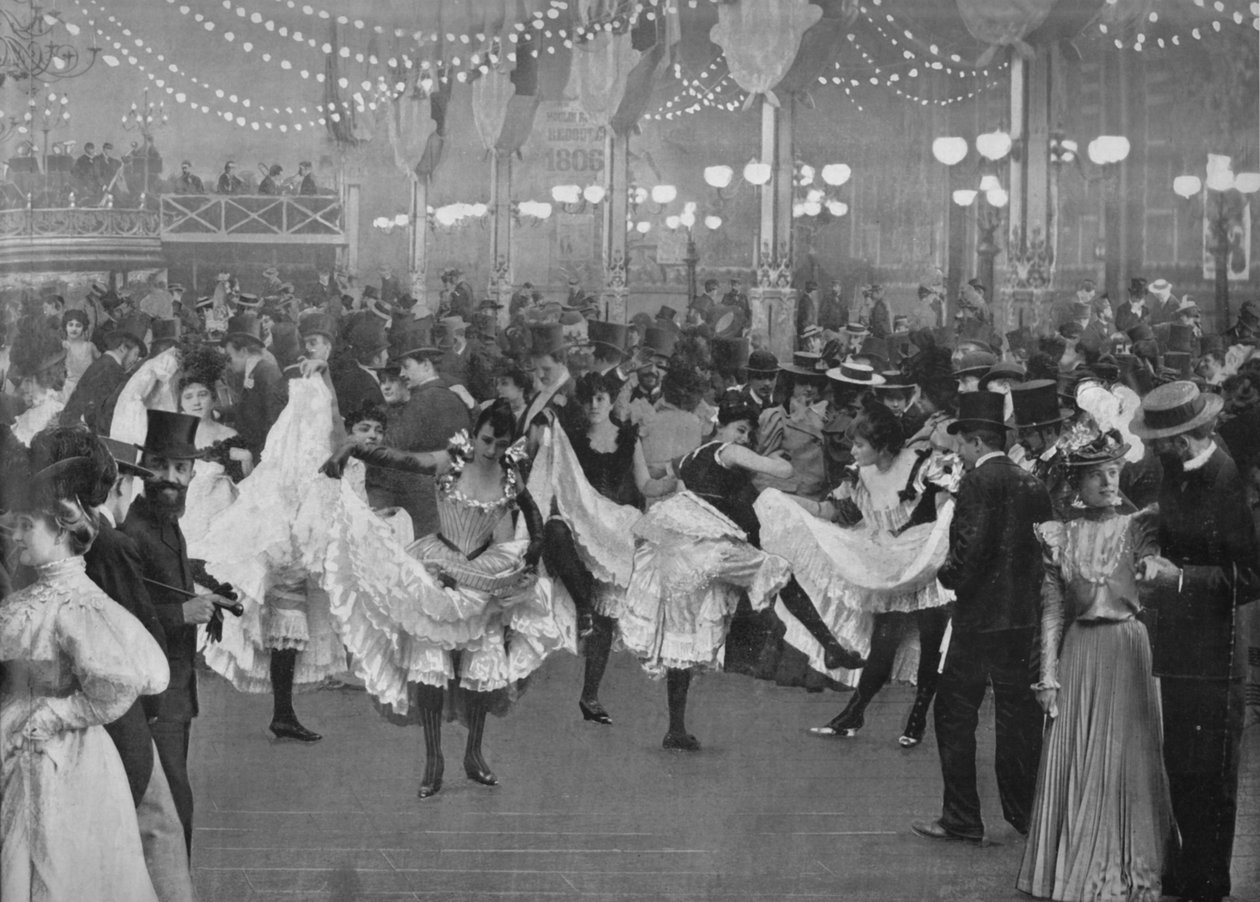 Der Ball im Moulin-Rouge, 1900 von Unbekannt