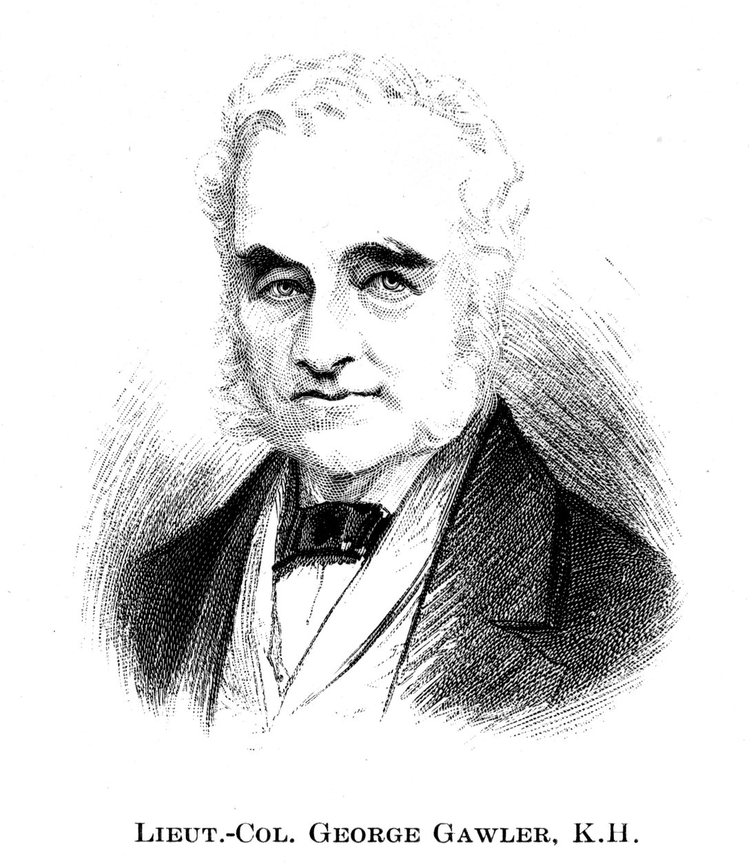 Oberstleutnant George Gawler, 1886 von Unbekannt