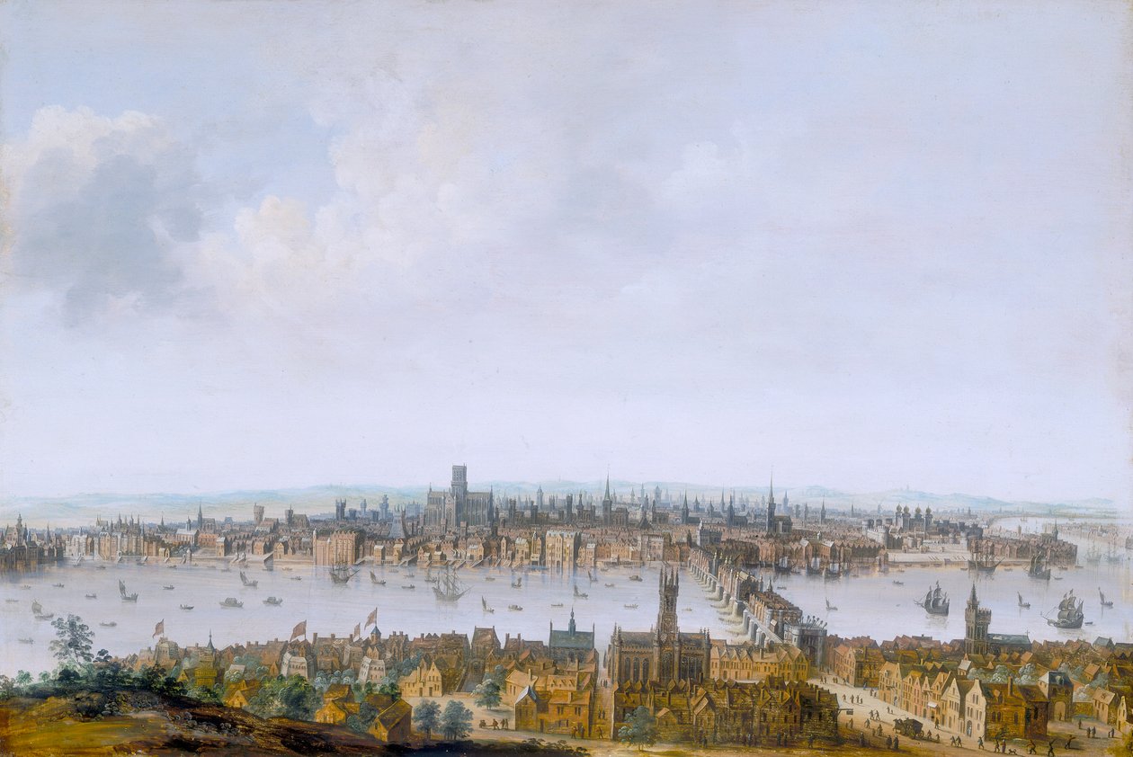 London von Southwark, um 1630 von Unbekannt