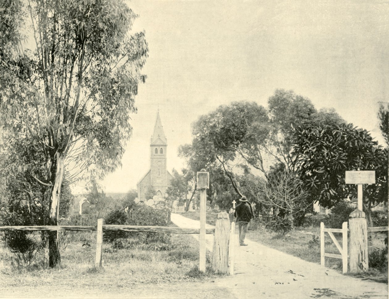 Lutherische Kirche, Tanunda, 1901 von Unbekannt
