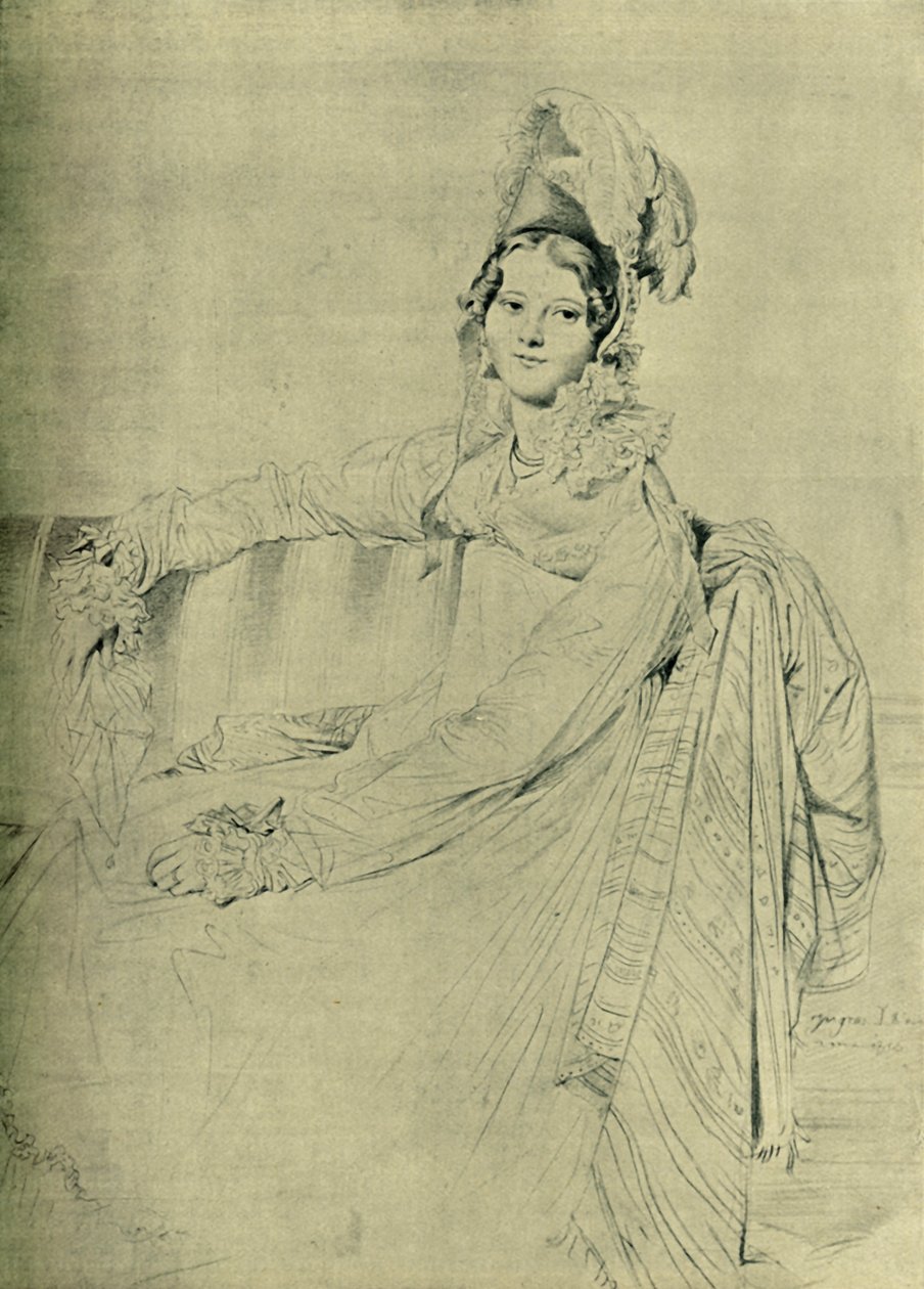 Madame Destouches, 1816, 1903 von Unbekannt