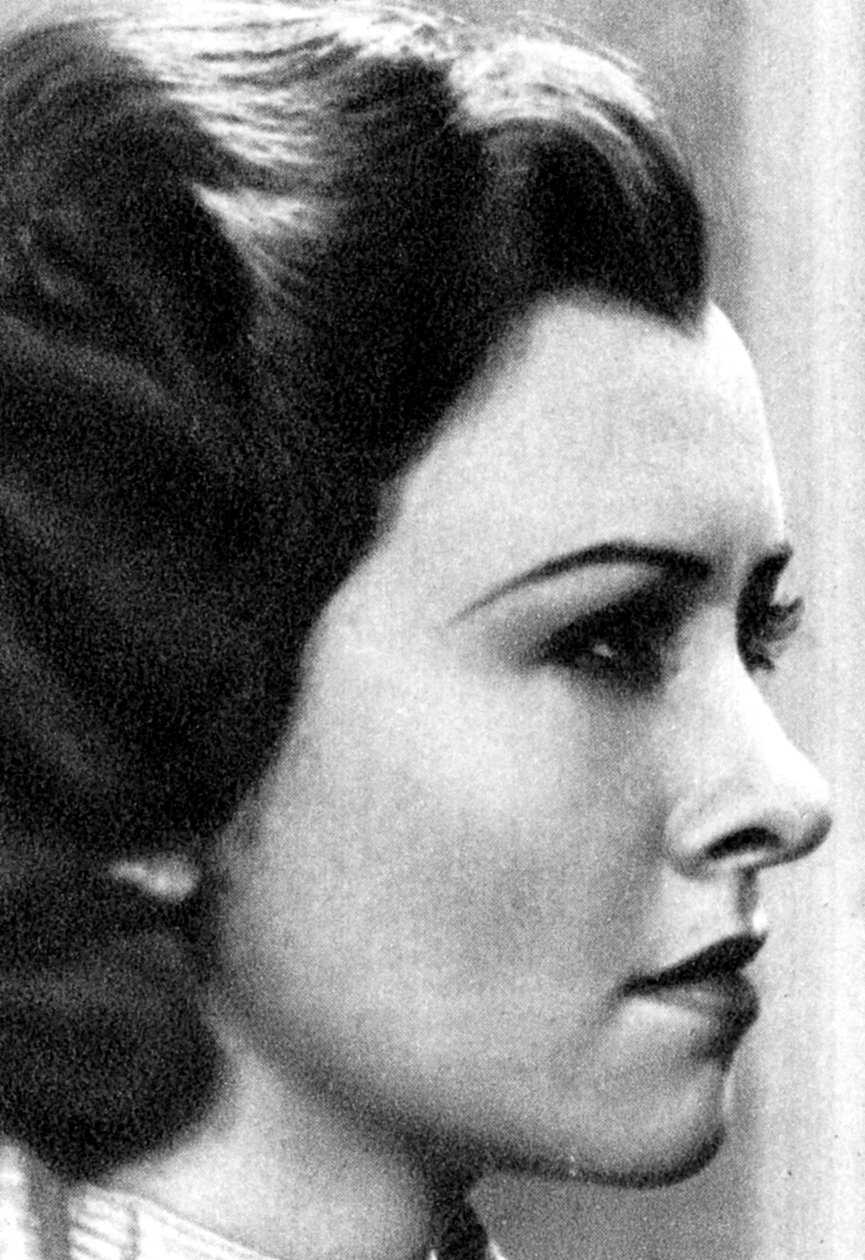 Margaret Lindsay, amerikanische Schauspielerin, 1934-1935 von Unbekannt