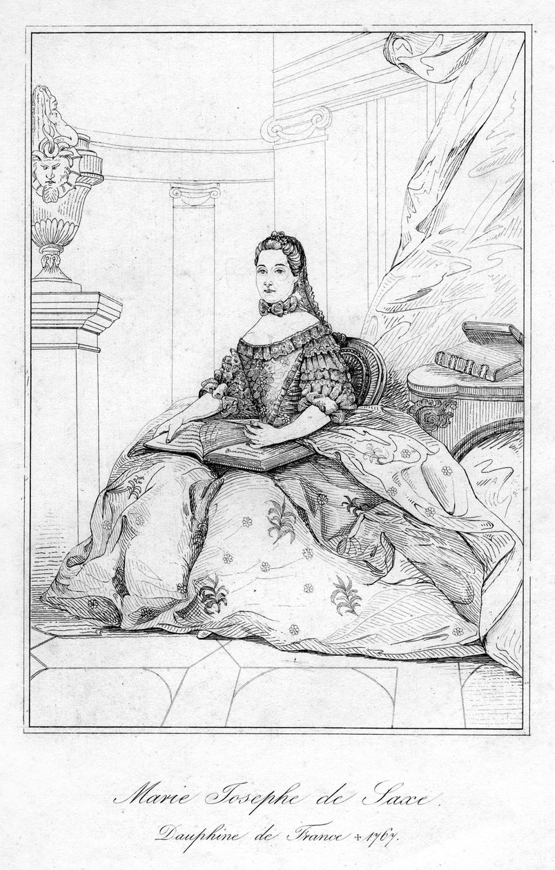 Marie-Josèphe von Sachsen, Dauphine von Frankreich von Unbekannt