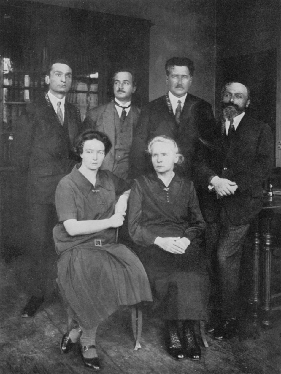 Marie Curie, polnisch-französische Physikerin von Unbekannt