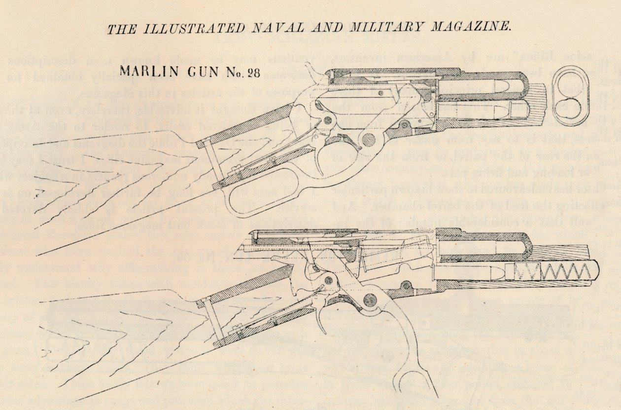 Marlin-Gewehr Nr. 28 von Unbekannt
