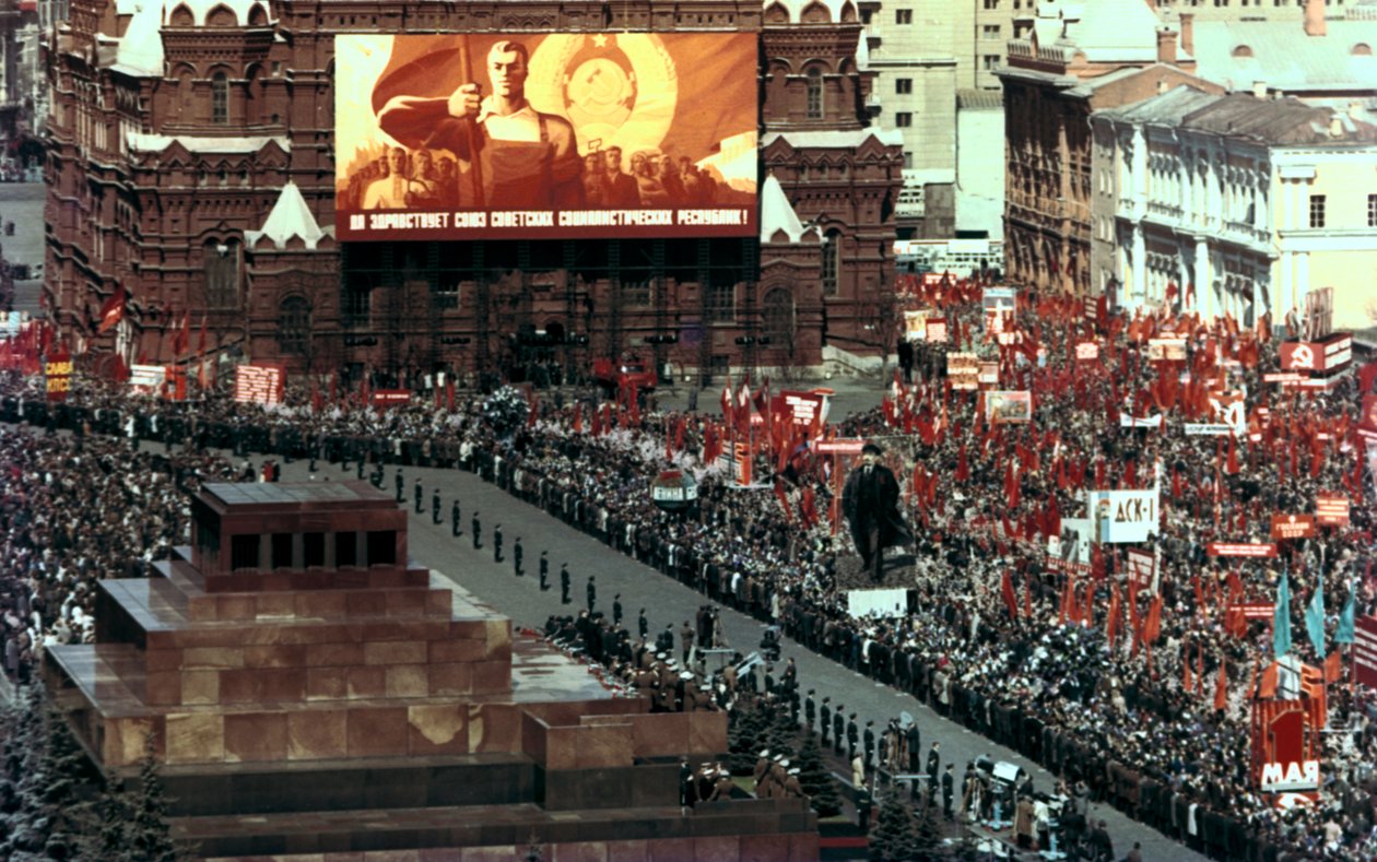 Maiparade, Roter Platz, Moskau, 1972 von Unbekannt