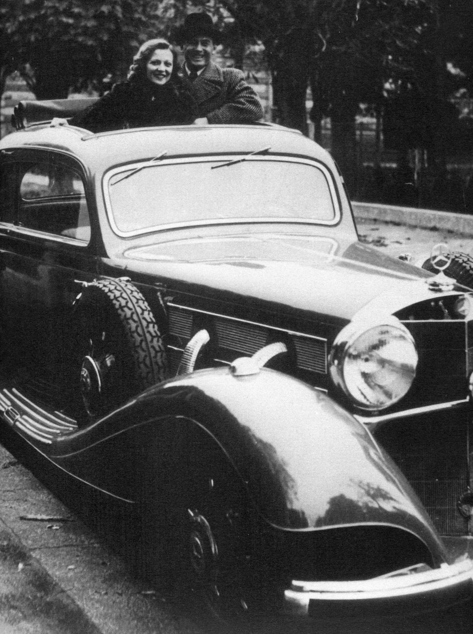 Mercedes-Benz Auto, ca. 1930er Jahre von Unbekannt