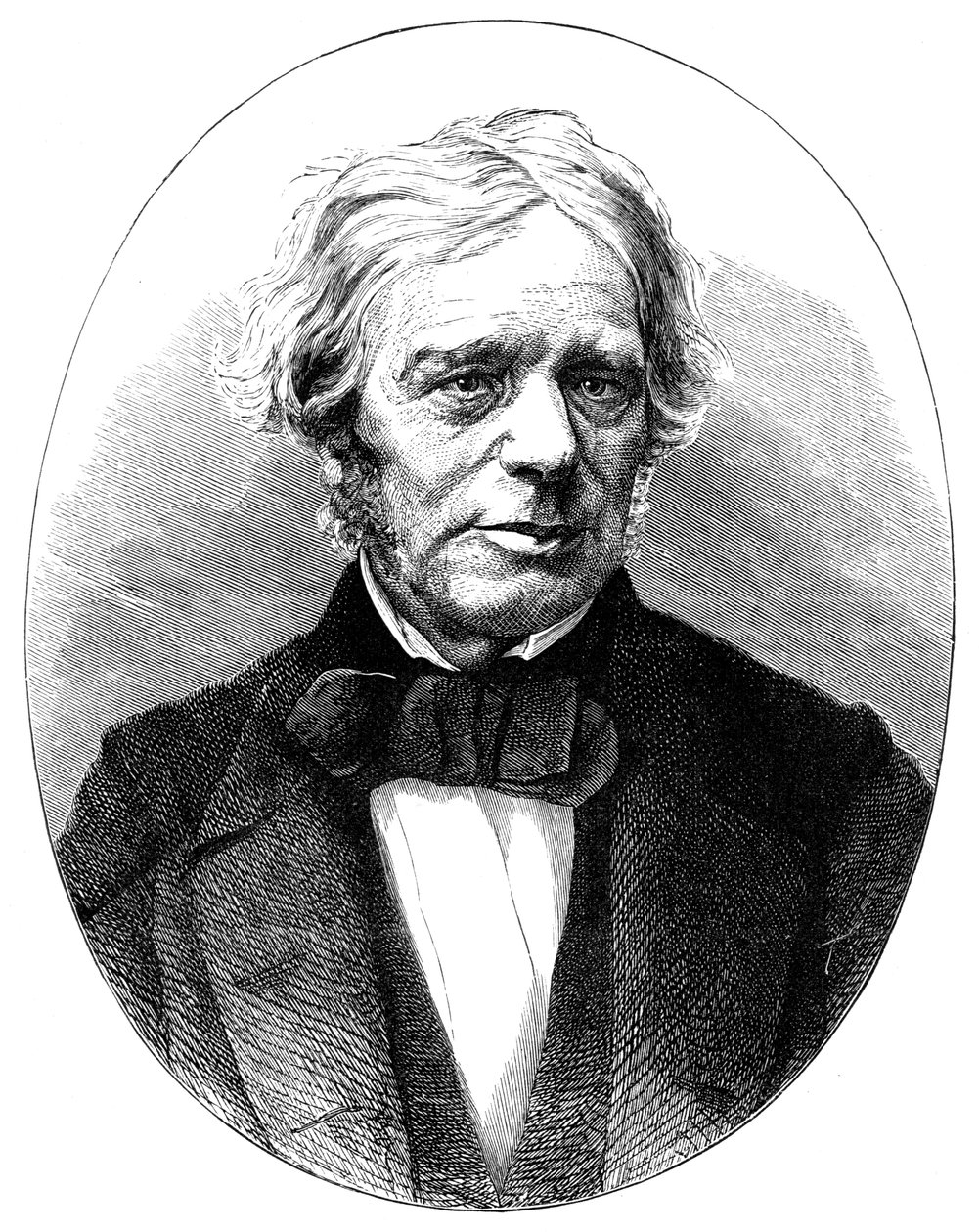 Michael Faraday, britischer Physiker und Chemiker, 19. Jahrhundert von Unbekannt