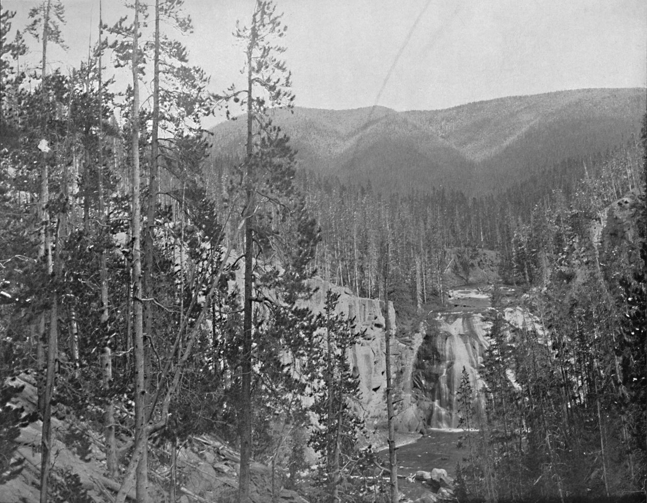 Missouri River, unterhalb der Great Falls, Montana, ca. 1897 von Unbekannt