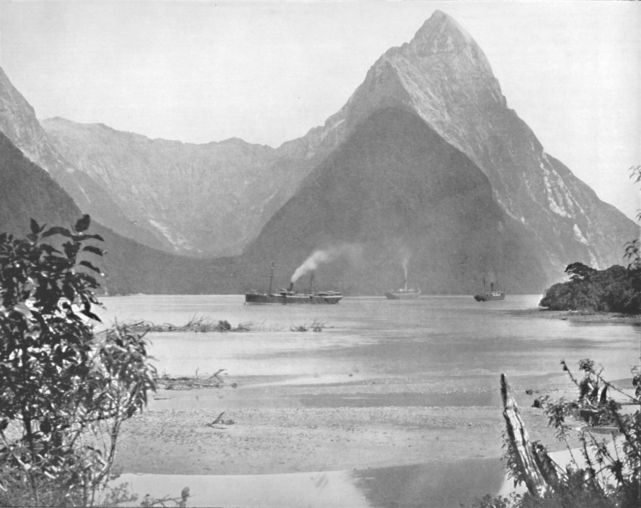 Mitre Peak, 19. Jahrhundert von Unbekannt