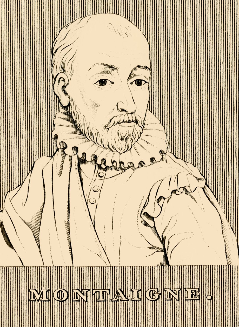 Montaigne, 1533-1592, 1830 von Unbekannt