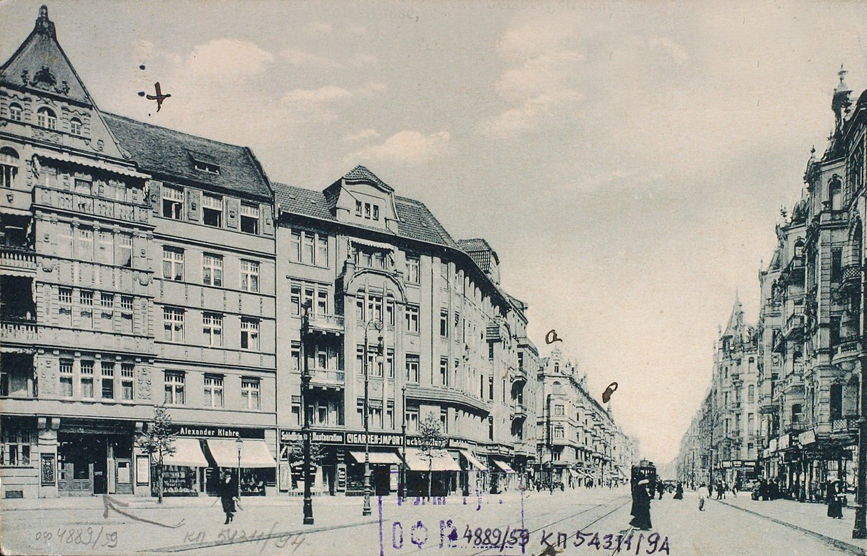 Motzstraße, Berlin, Deutschland, 1910er Jahre von Unbekannt