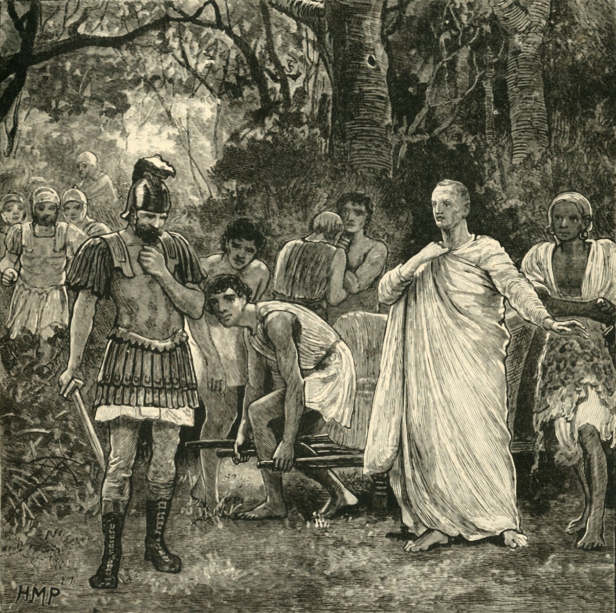 Mord an Cicero, 1890 von Unbekannt