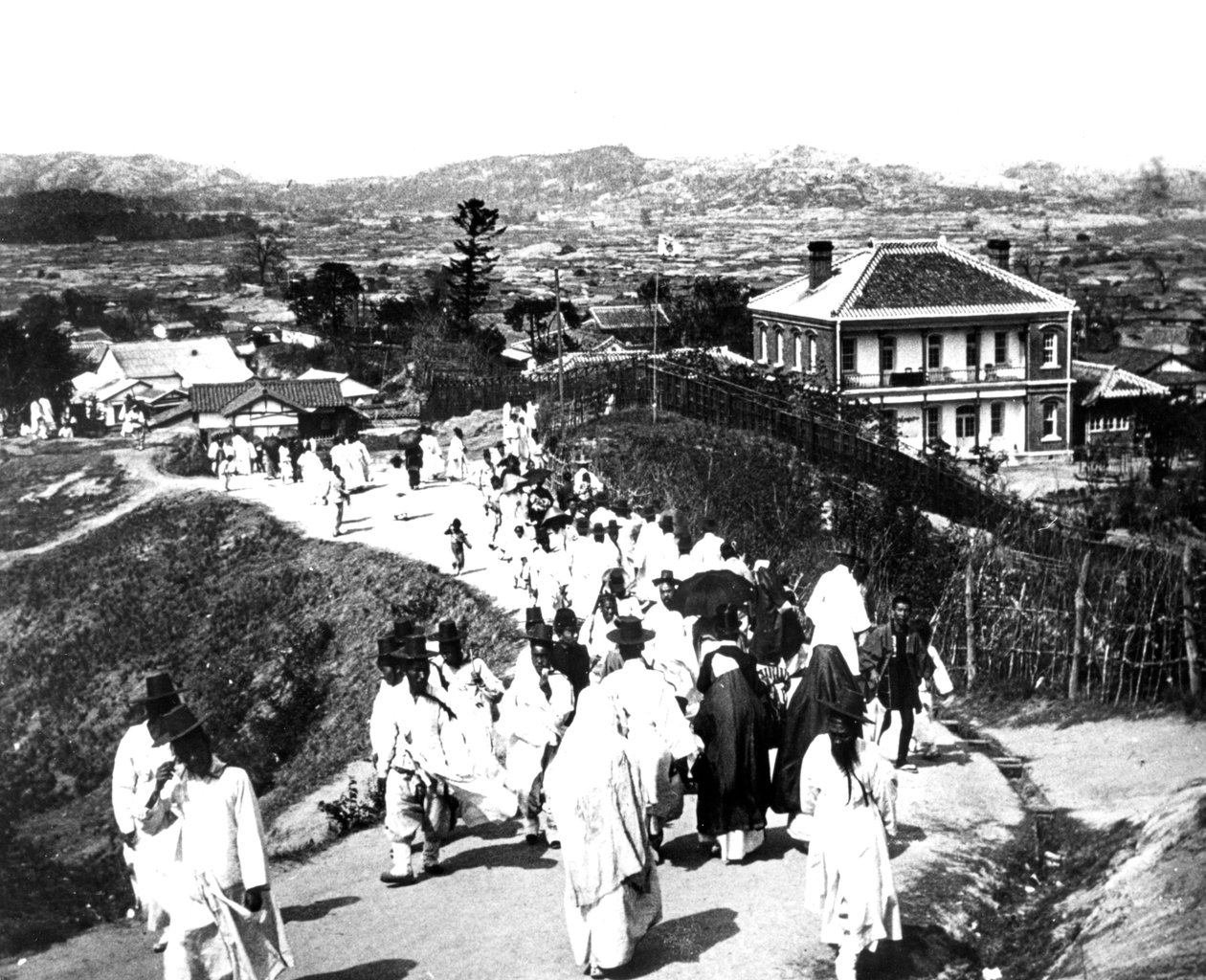 Nam San, Korea, 1900 von Unbekannt