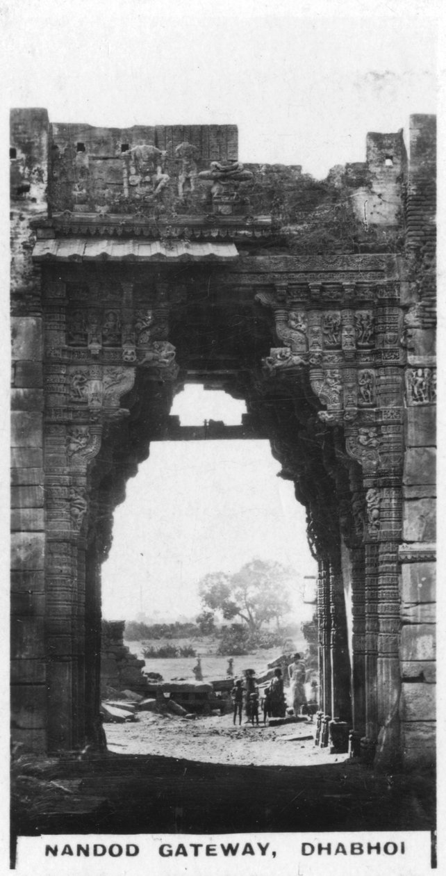 Nandod-Tor, Dhabhoi, Indien, ca. 1925 von Unbekannt