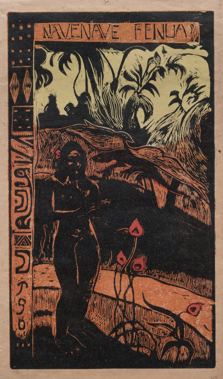 Noa Noa: Nave Nave Fenua Duftende Insel, 1893-1894 von Unbekannt
